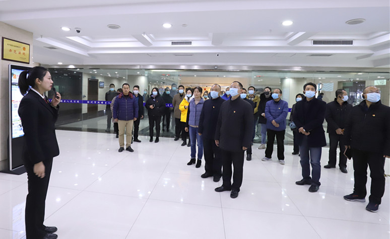 我院组织党员干部赴徐州市鼓楼区人民法院开展警示教育
